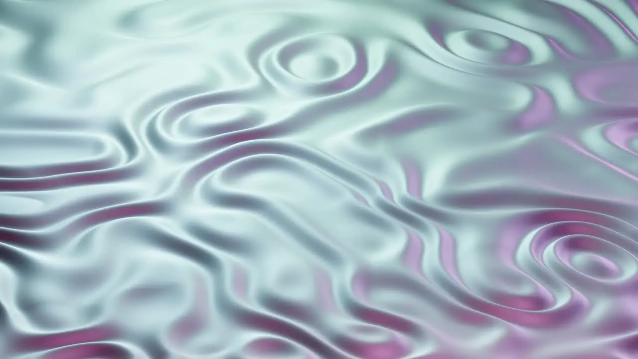 Resonating metallic fluid ripple waves