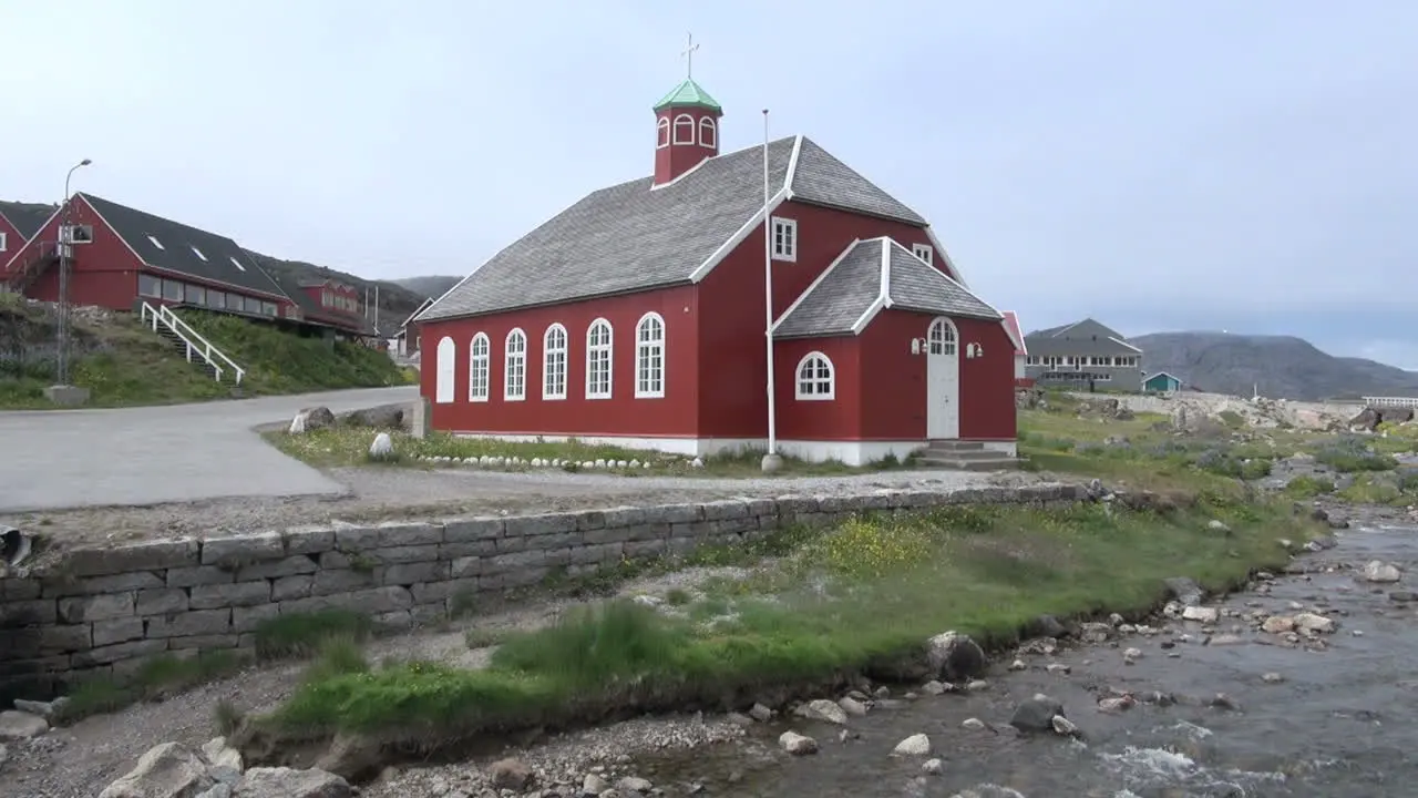 Greenland Qaqortoq old church 1