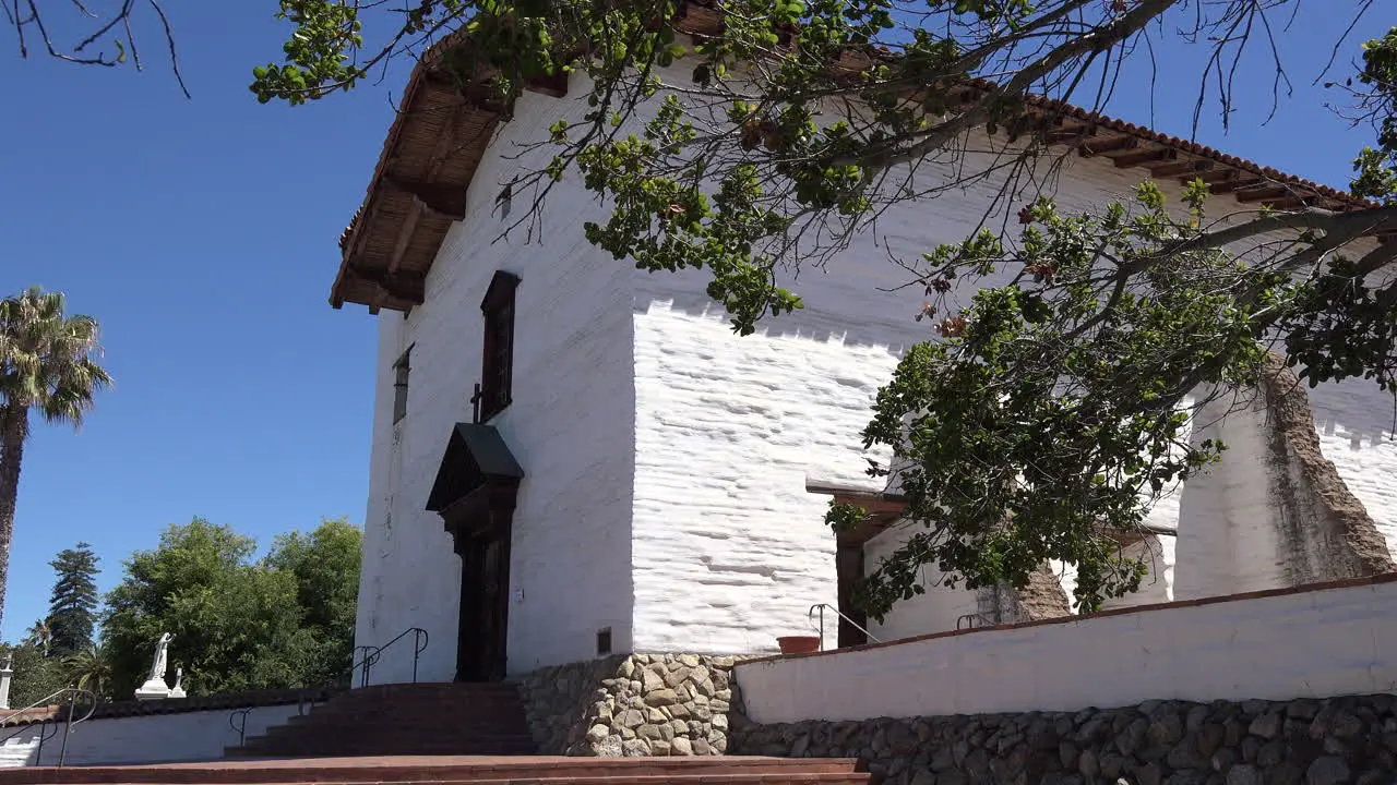 California Fremont Mission San Jose Church Front And Steps