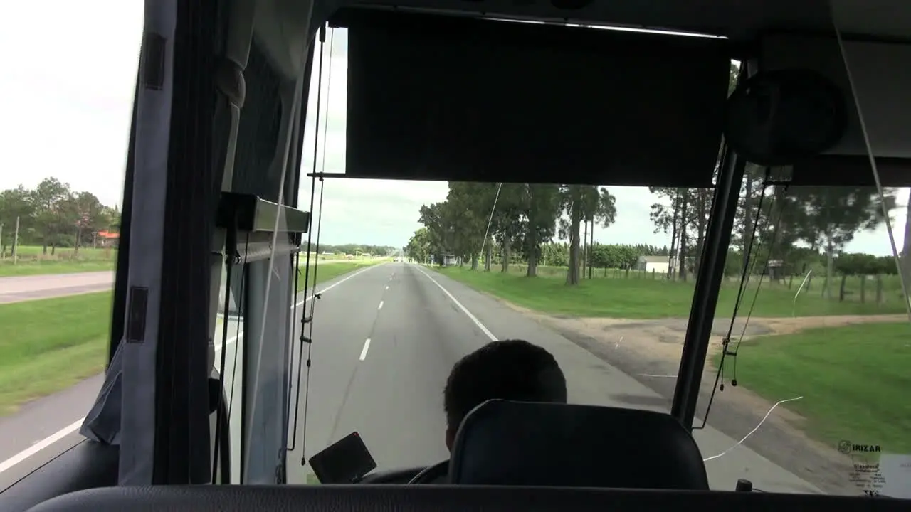 Uruguay view from bus