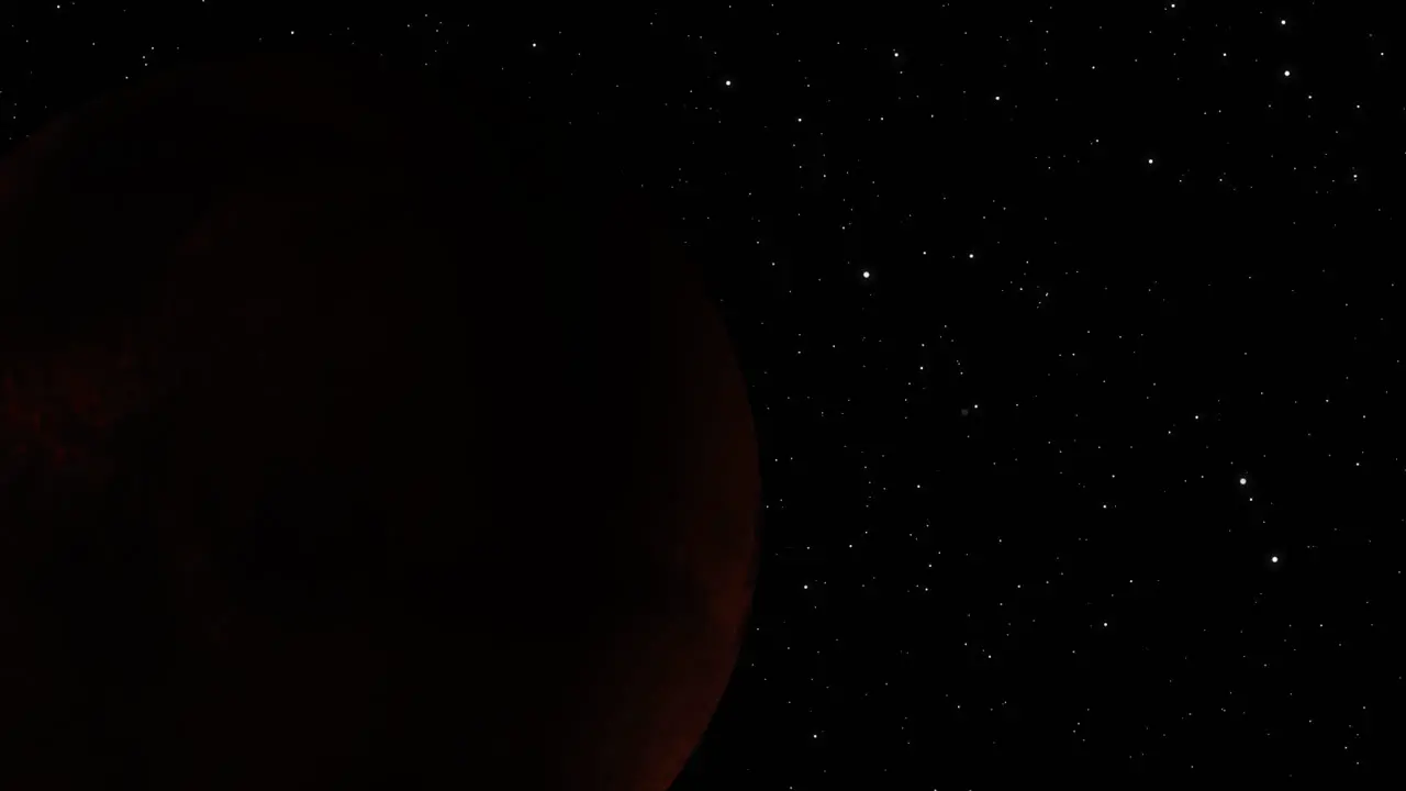 Realistic Mars sunrise