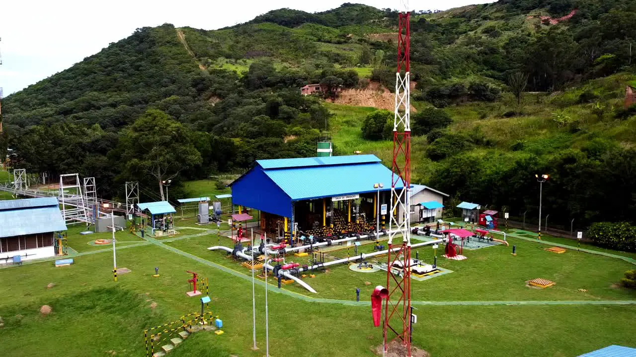 Gas Transportation Facility at Samaipata Santa Cruz Bolivia