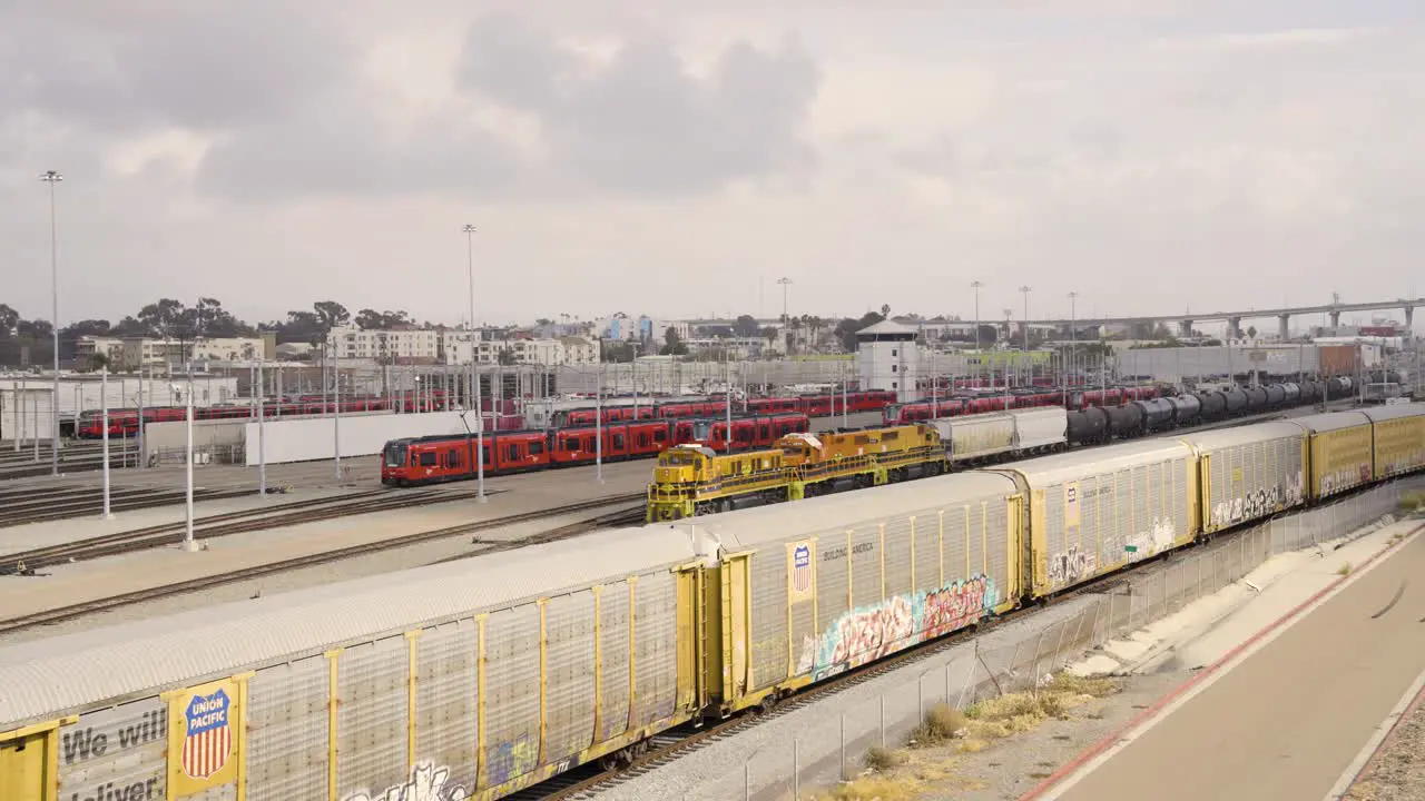 Trains in San Diego California not moving