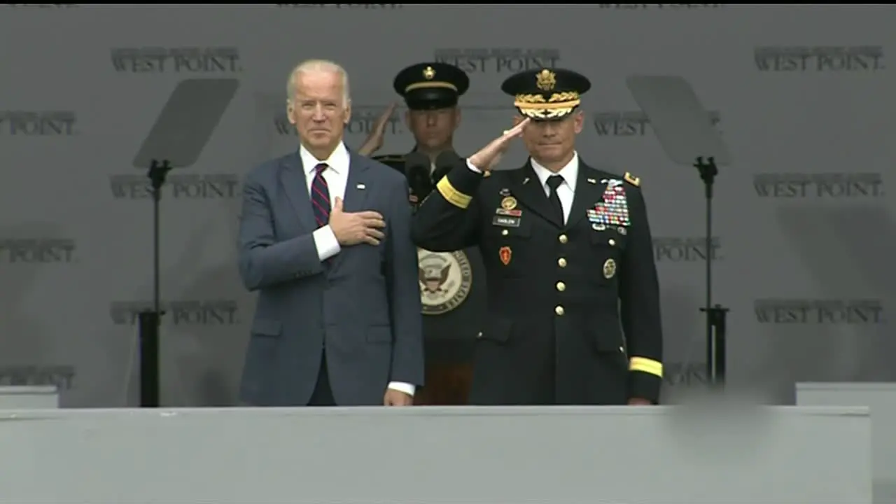 Us Vice President Joe Biden At the West Point Military Academy Commencement And Graduation Ceremony Ny