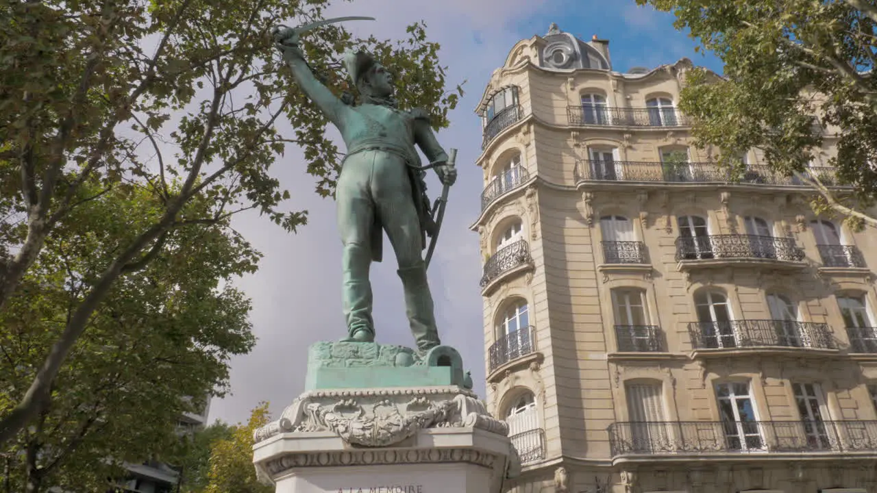 Michel Ney statue in Paris France