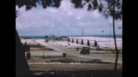 1945 Fat Man and Little Boy Atomic Bomb Preparations at Tinian Island 002