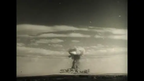 Archive Clip of Totsk Soviet Atomic Bomb Test 02