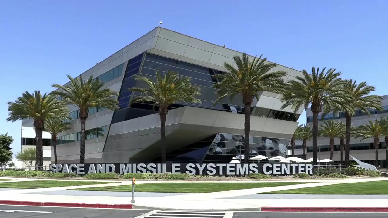 Los Angeles Afb Space And Missile Systems Infrastructure And Signage In El Segundo California