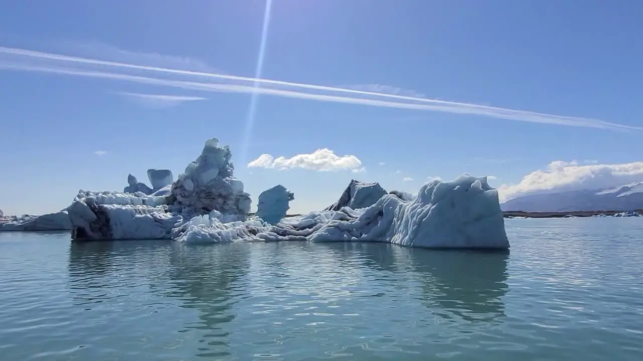 iceland glacier lagoon by boat