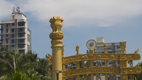 Skyline Of Dadar And Prabhadevi In Mumbai India