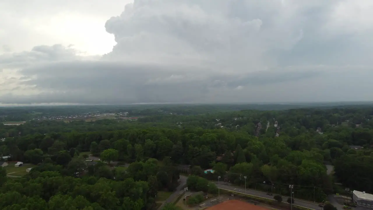 Spring Storm Thunderhead North Carolina