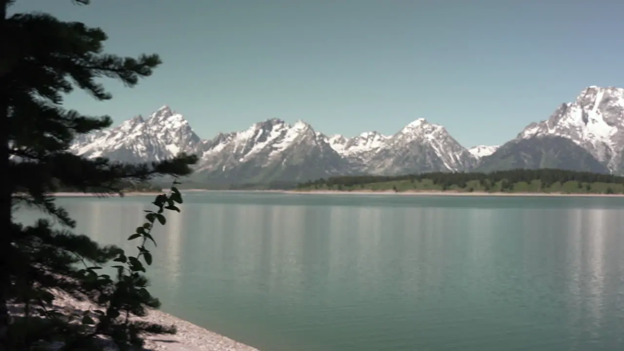 The Grand Teton Mountain Range