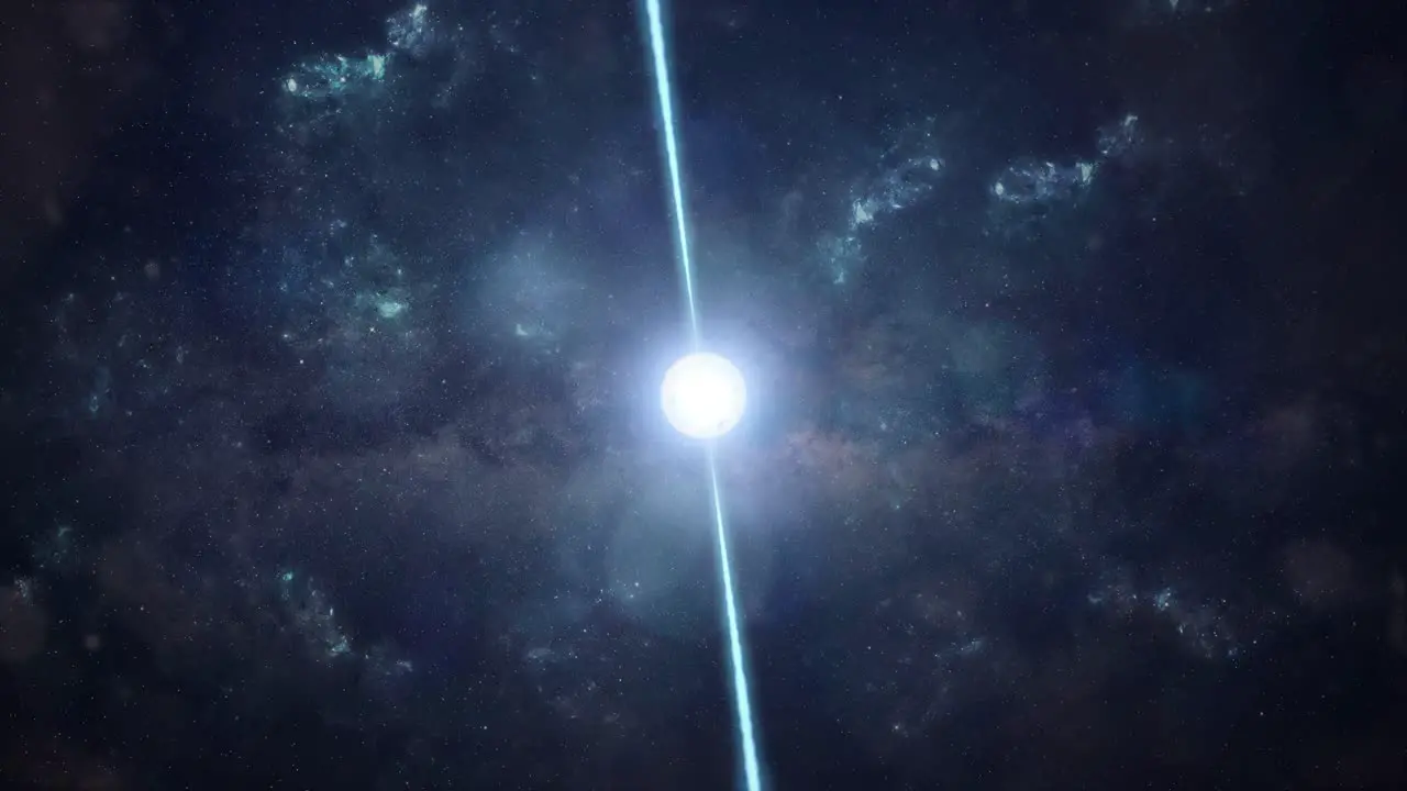 Pulsar in the Depths of Space Fast Spinning Neutron Star