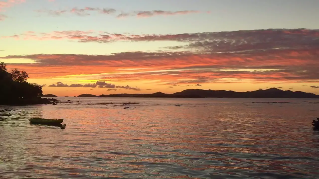 Sunset over Cruz Bay