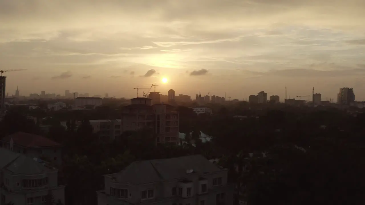 Lagos Sunset Drone 04