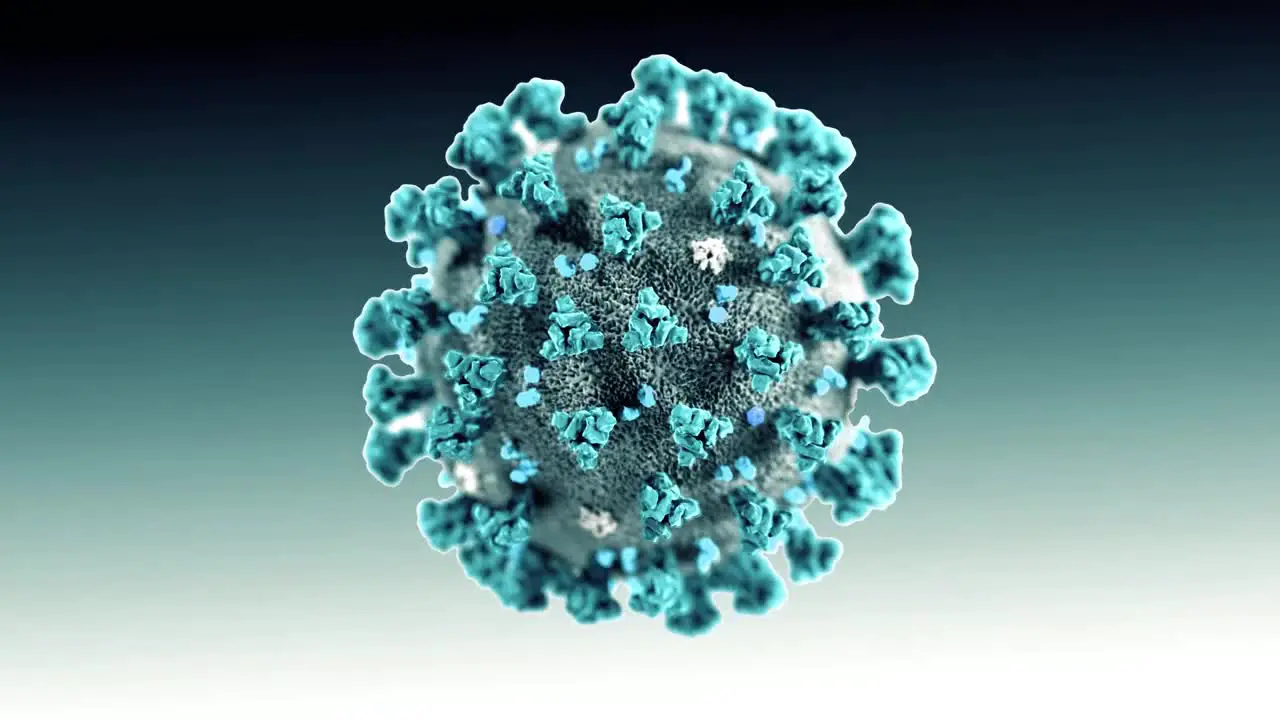 Coronavirus Green Motion Background