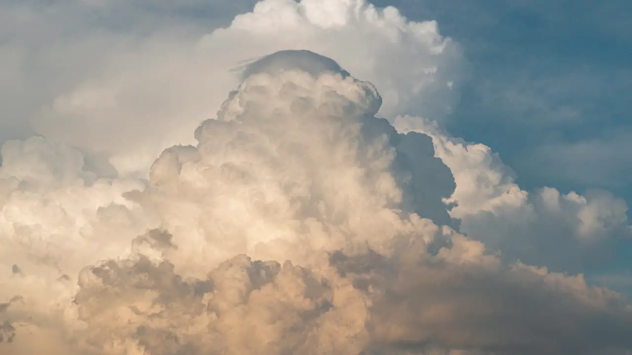 An exploding storm in the Texas Panhandle