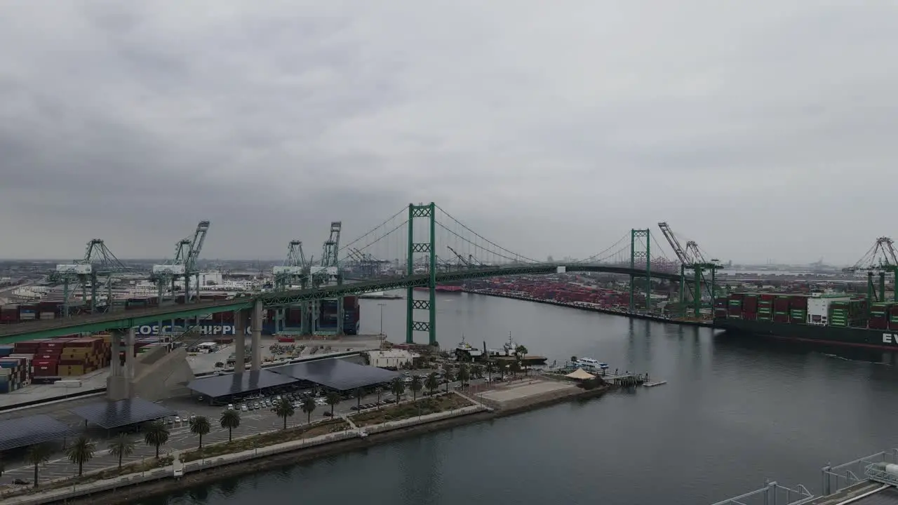 Vincent Thomas Bridge Los Angeles Harbor