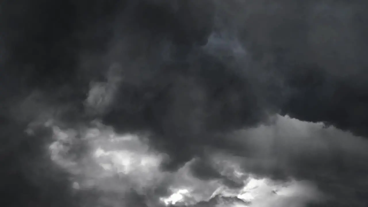 storm dark clouds lightning background