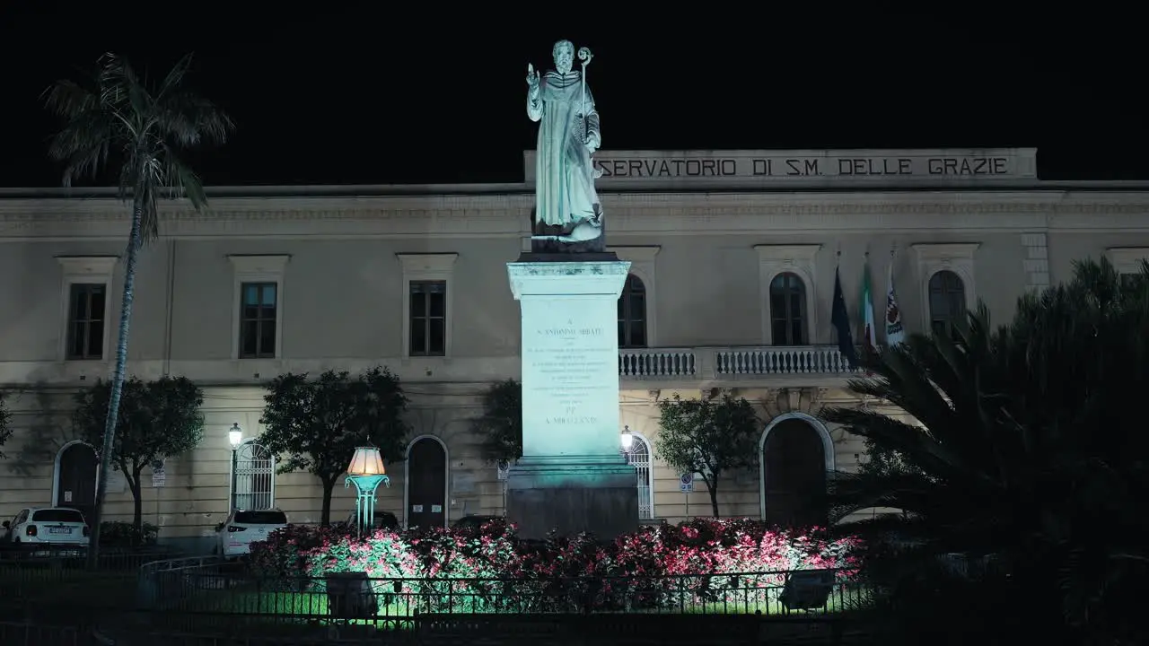 Sorrento's Sant'Antonio Square at Night Italy