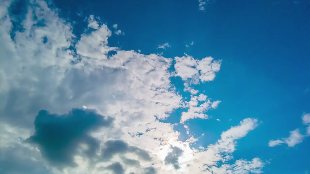 Blue sky white clouds Landscape white clouds 4K Cumulus cloud cloudscape timelapse Summer blue sky time lapse Nature weather blue sky White clouds background-1