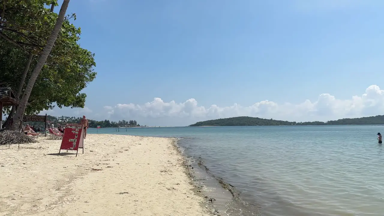 Stunning View of Chaweng Beach in Koh Samui Thailand