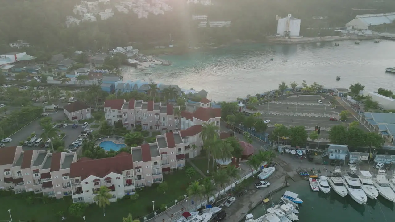 Village on the coast in Ocho Rios Jamiaca