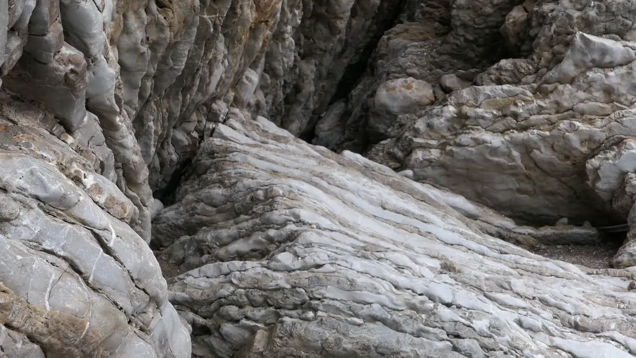 Geological stone formation layers and textures