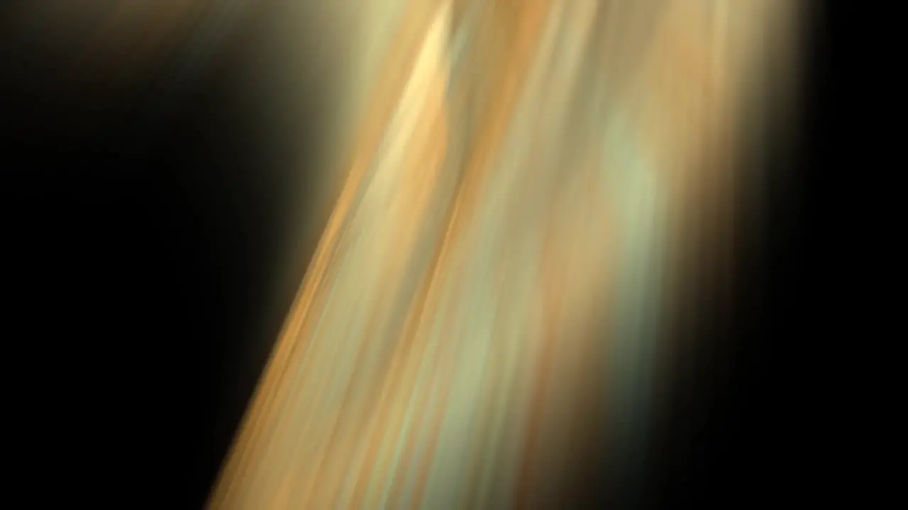 Golden White Aurora light with motion Abstract