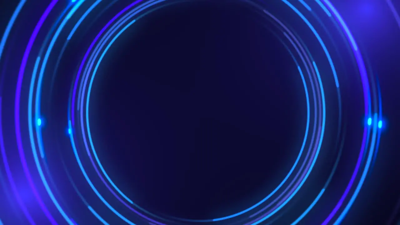 Motion blue circles abstract background 3