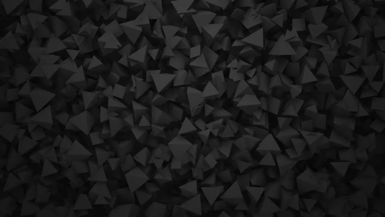 Motion dark black geometric shapes 1