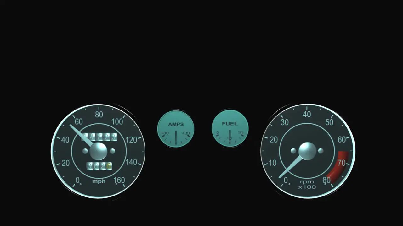 Speedo and RPM Production Element