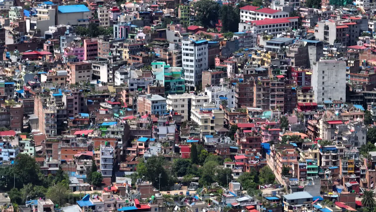 Unmanaged Urban City Housing Kathmandu Nepal