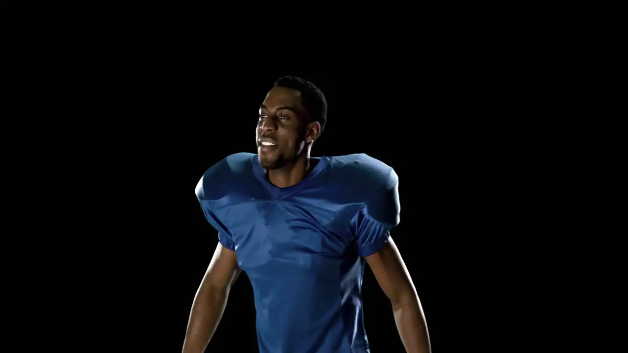 American football player