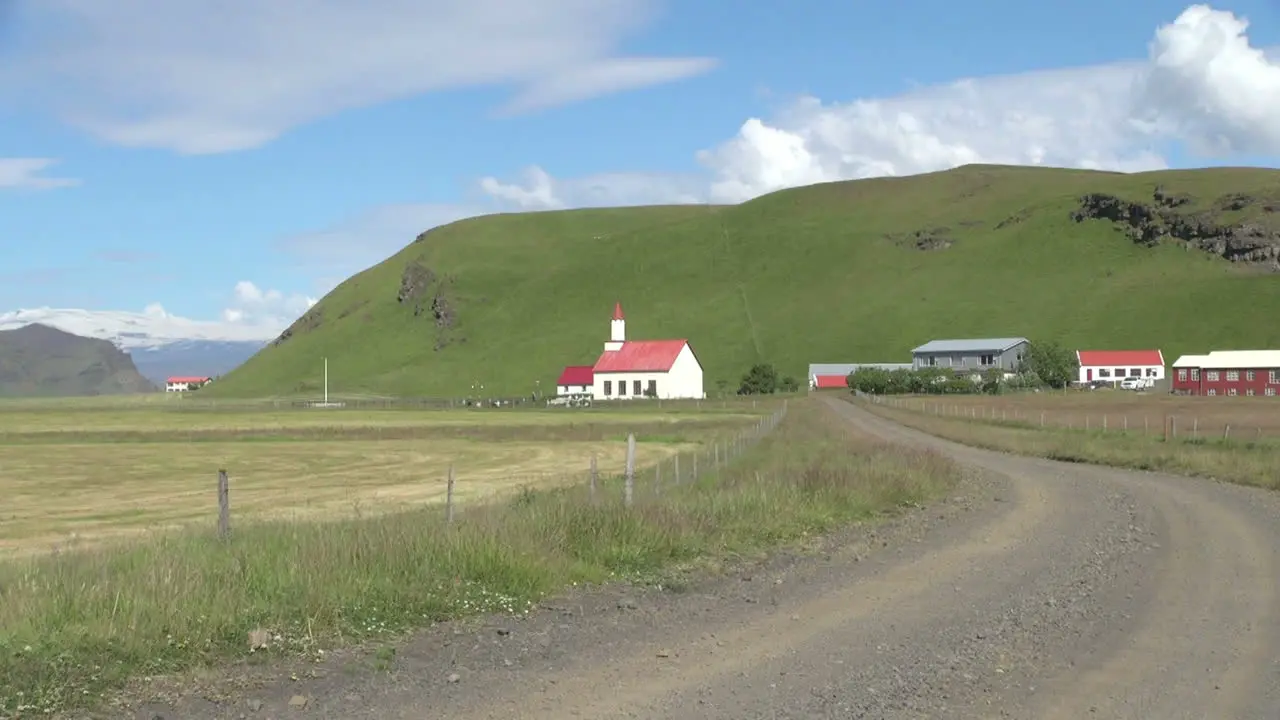 Iceland Skeioflot church zoom