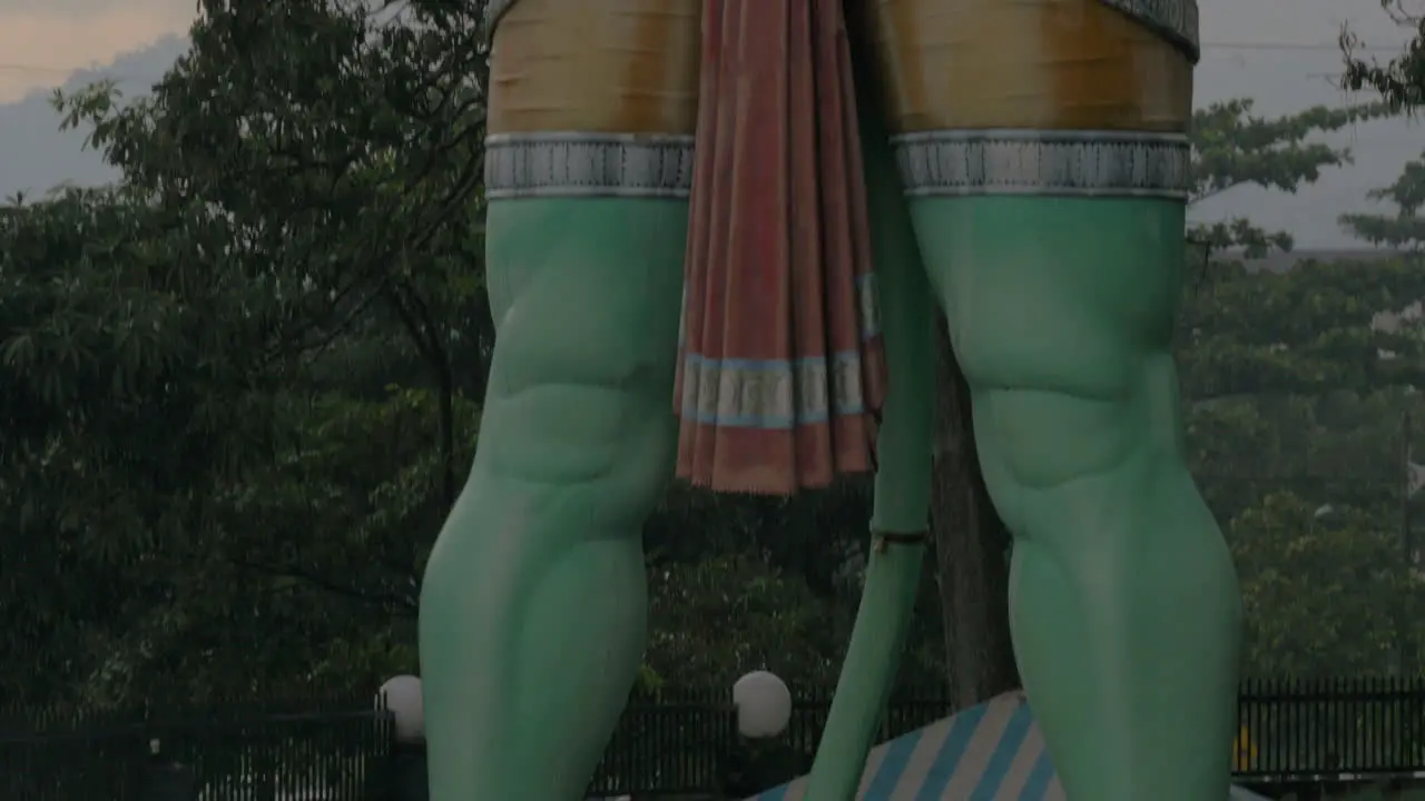 Lord Hanuman statue in Batu Caves Malaysia