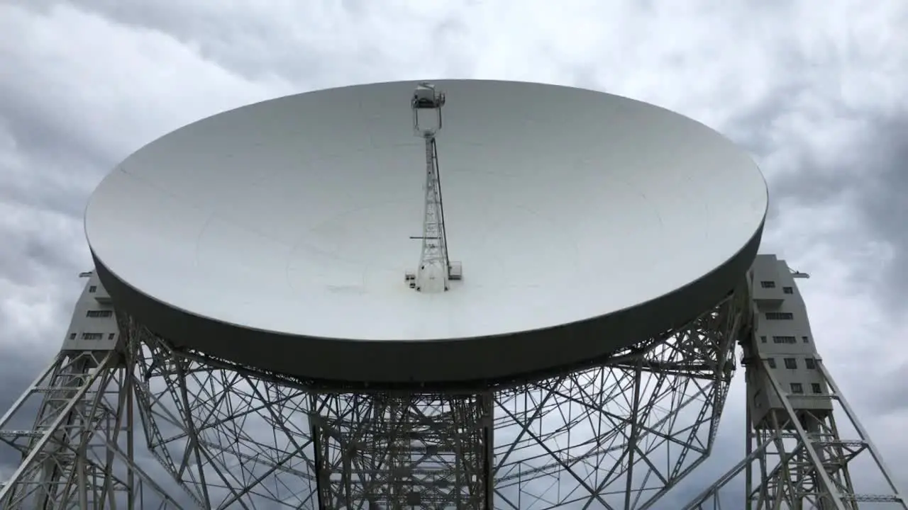 Moving Radio Telescope Time-lapse