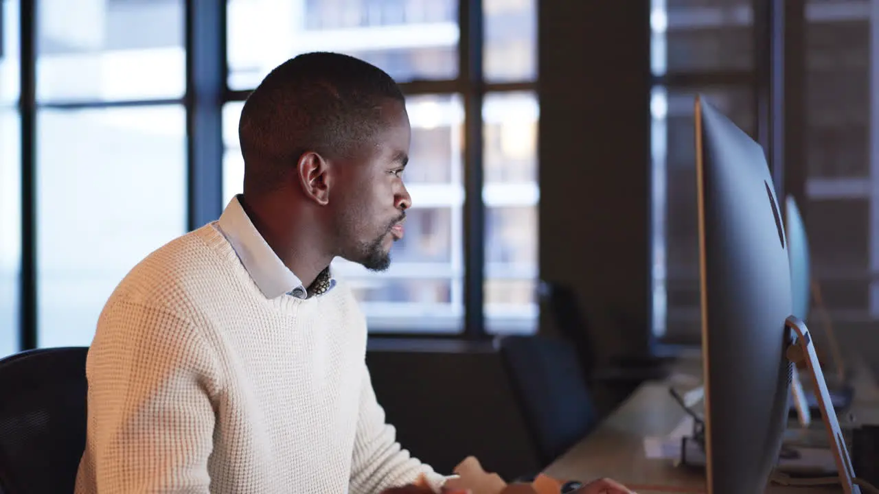 Fast food delivery and business man in office