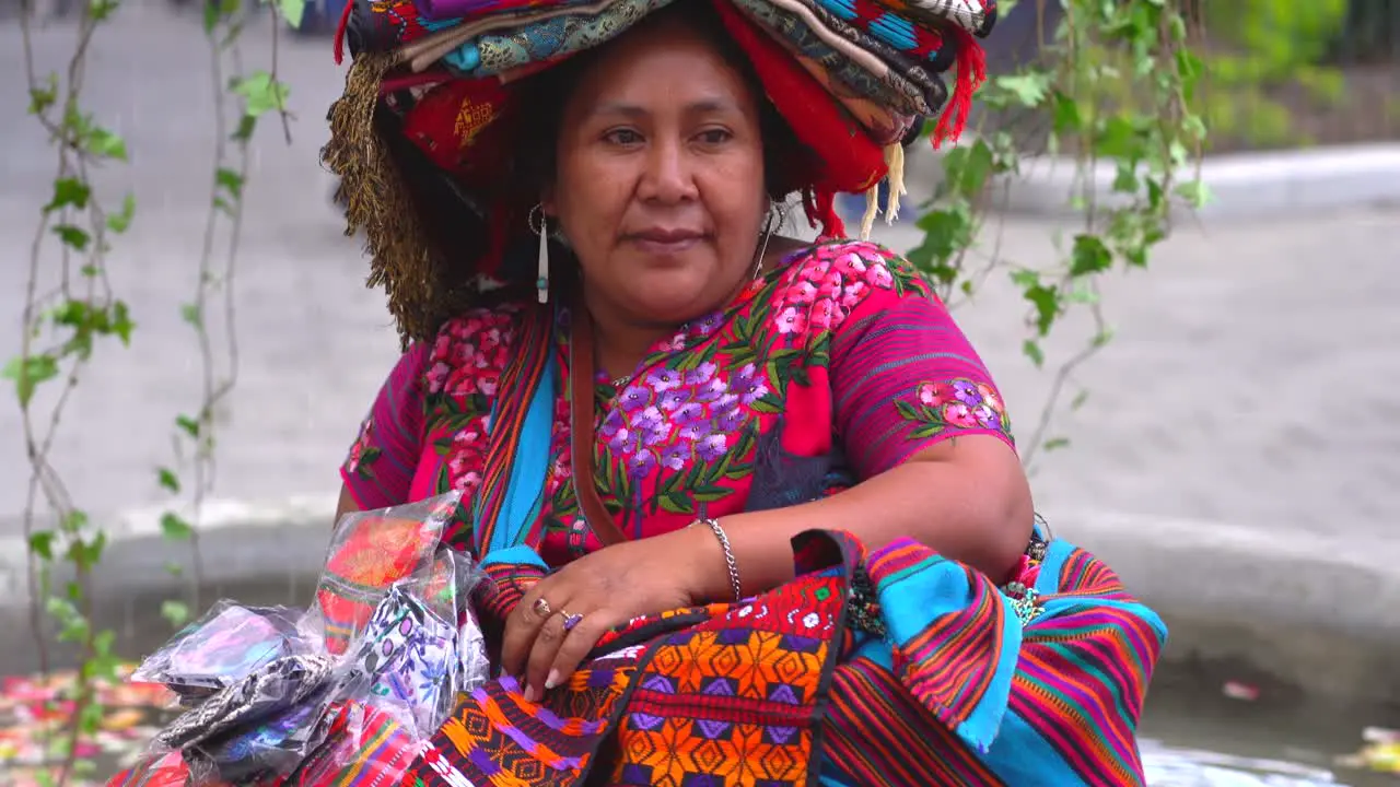 Native latin american woman