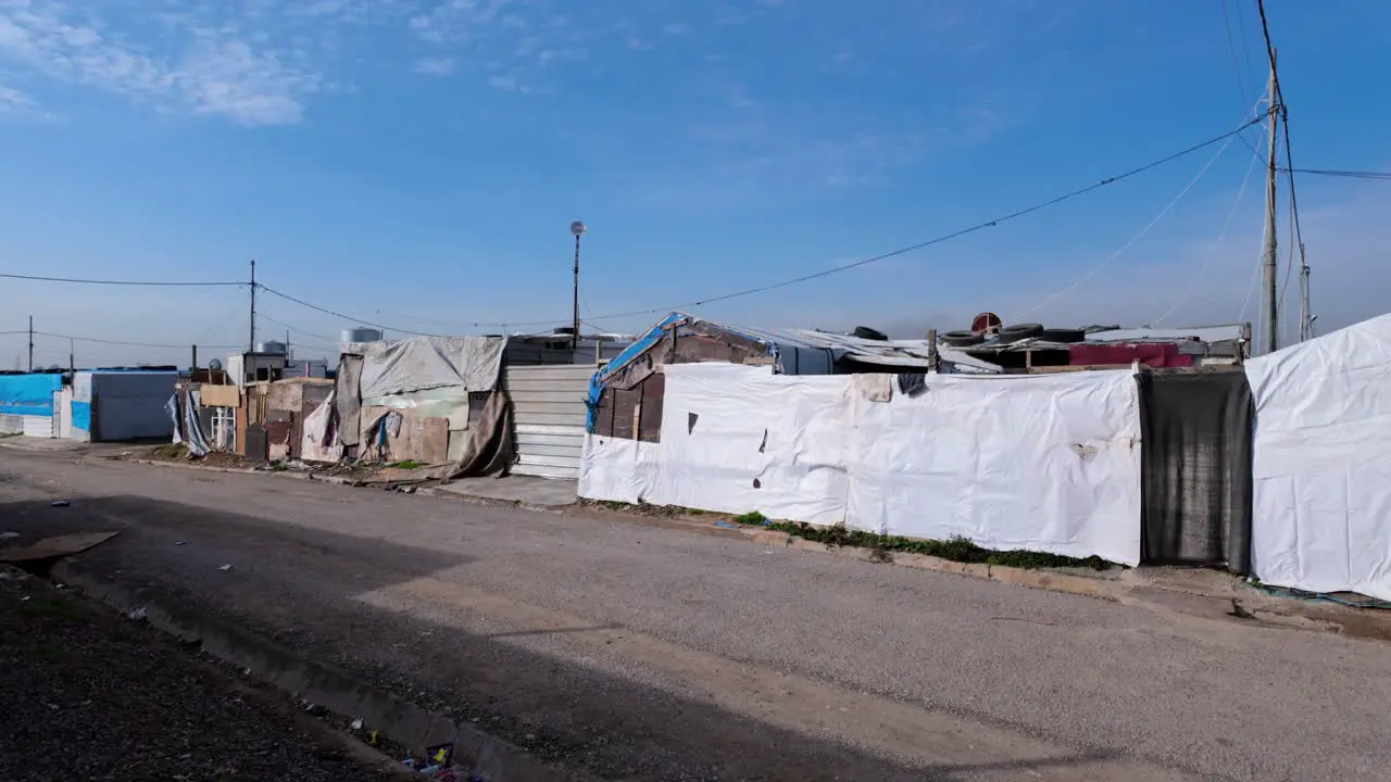 Children and people fled Mosul to the Harsham refugge camp near Erbil Kurdistan Iraq