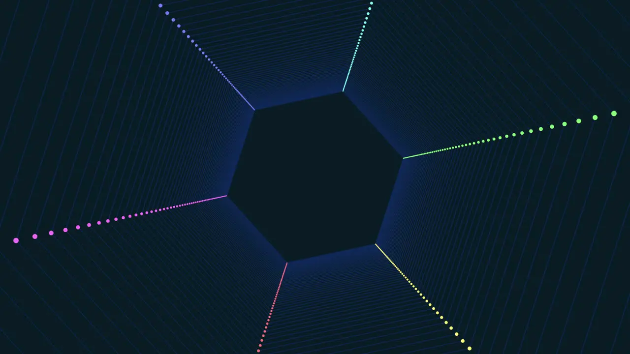 Geometric hexagon design modern background for web and graphic design