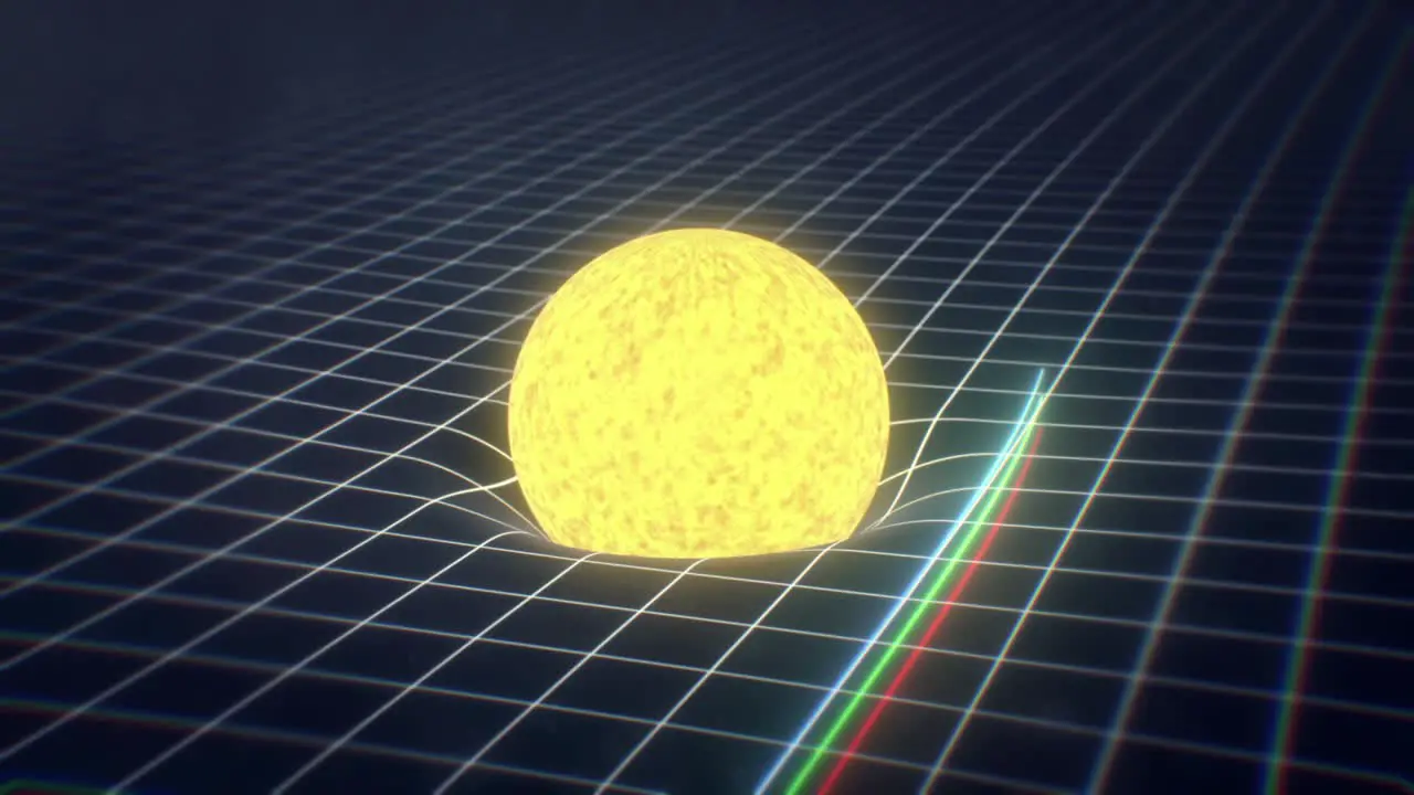 Visual Representation of Gravitational Lensing and the Effect of Gravity on Light