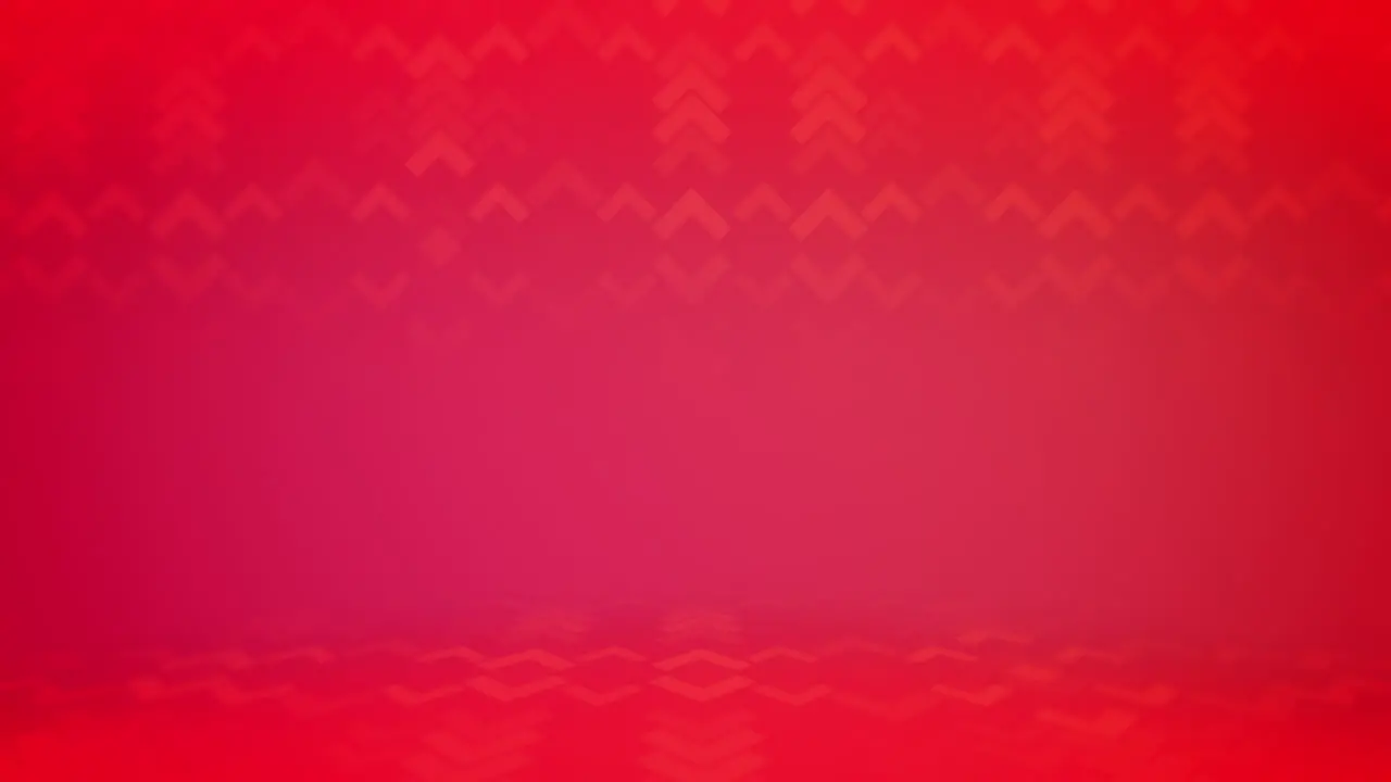 Dynamic red zigzag triangle pattern background