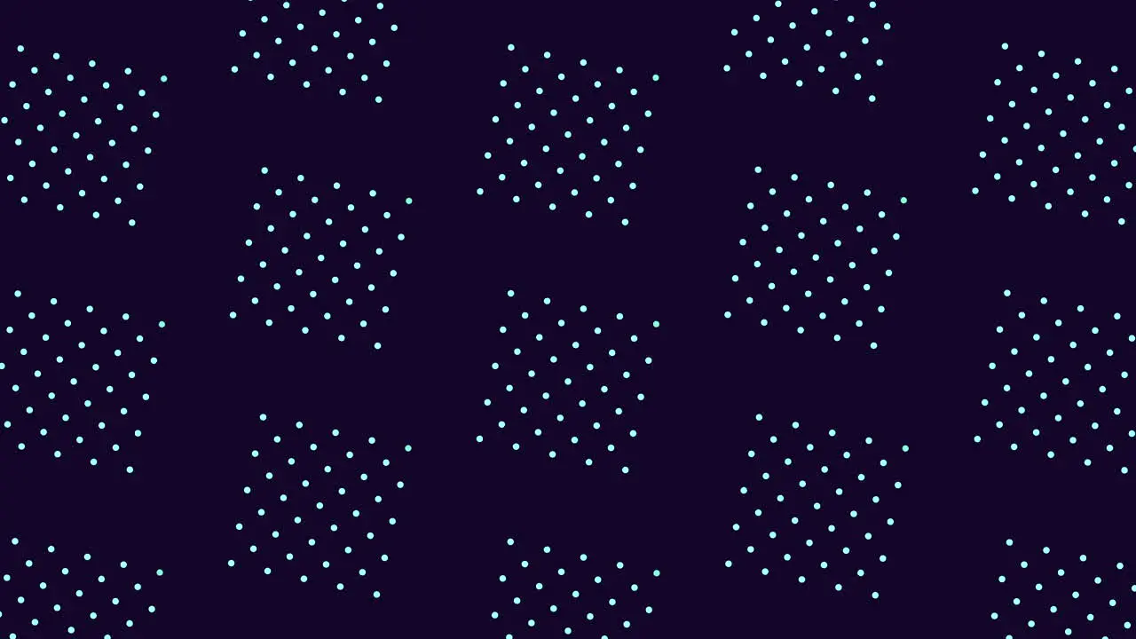 Geometric squares pattern on dark background