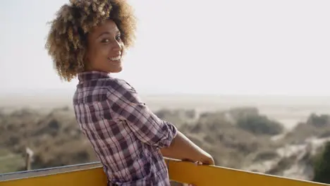 Portrait Of Young Happy Smiling Woman