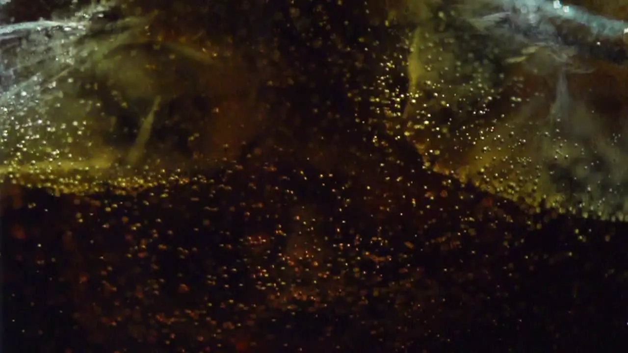 Cola Bubbles Close Up 2