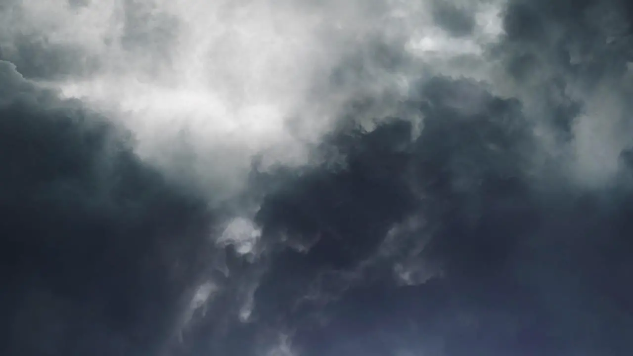 thunderstorms Cumulonimbus cloud formations 4k