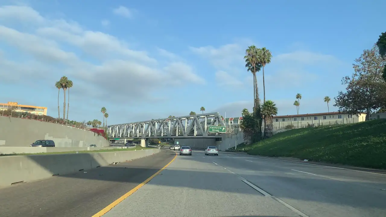 driving the california coast through Ventura