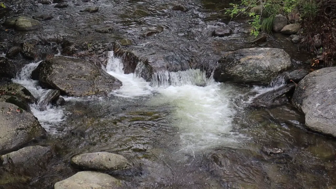 Peaceful Flowing River In Vermont