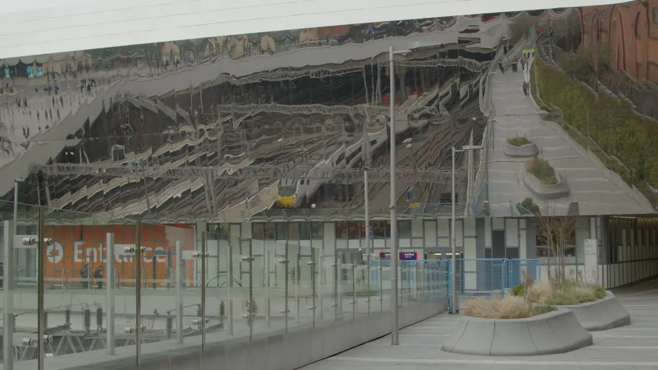 Exterior of Grand Central station Birmingham